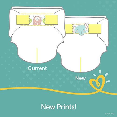 Pampers Baby Diapers Size 3, 168 Count - Pampers Swaddlers, ONE MONTH SUPPLY (Packaging and Prints on Diapers May Vary)