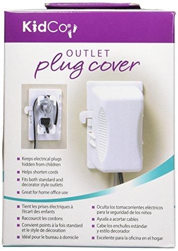 KidCo KidCO Outlet Plug Cover, White (Pack of 3)