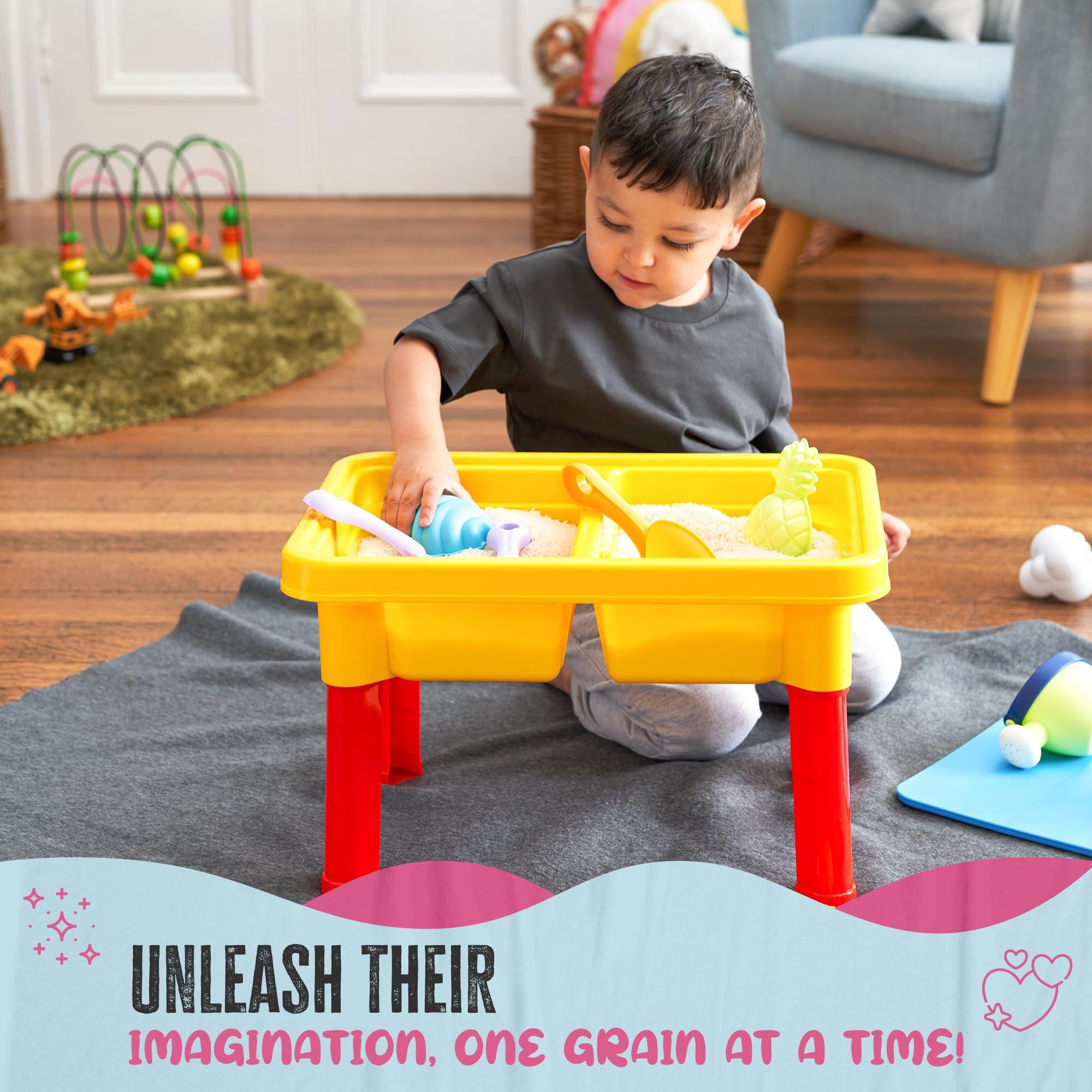 Kraftex Kraftex Kids Sensory Table for Toddlers. Use as Sand Water Table for Toddlers, Sand Table or Sensory Bin Table. Indoor or Outdoor Water Sand Table.