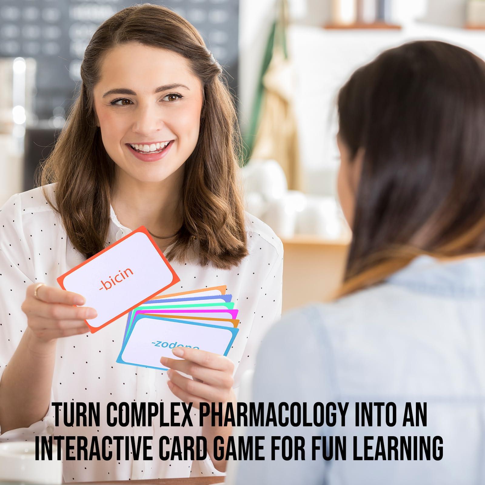 SHUNNIUB Pharmacology Mnemonics Flashcards: 60 Durable Flashcards with Mnemonics for Easy Drug Classification - A Must-Have Nursing School Success Bundle for Paramedic & Med Students