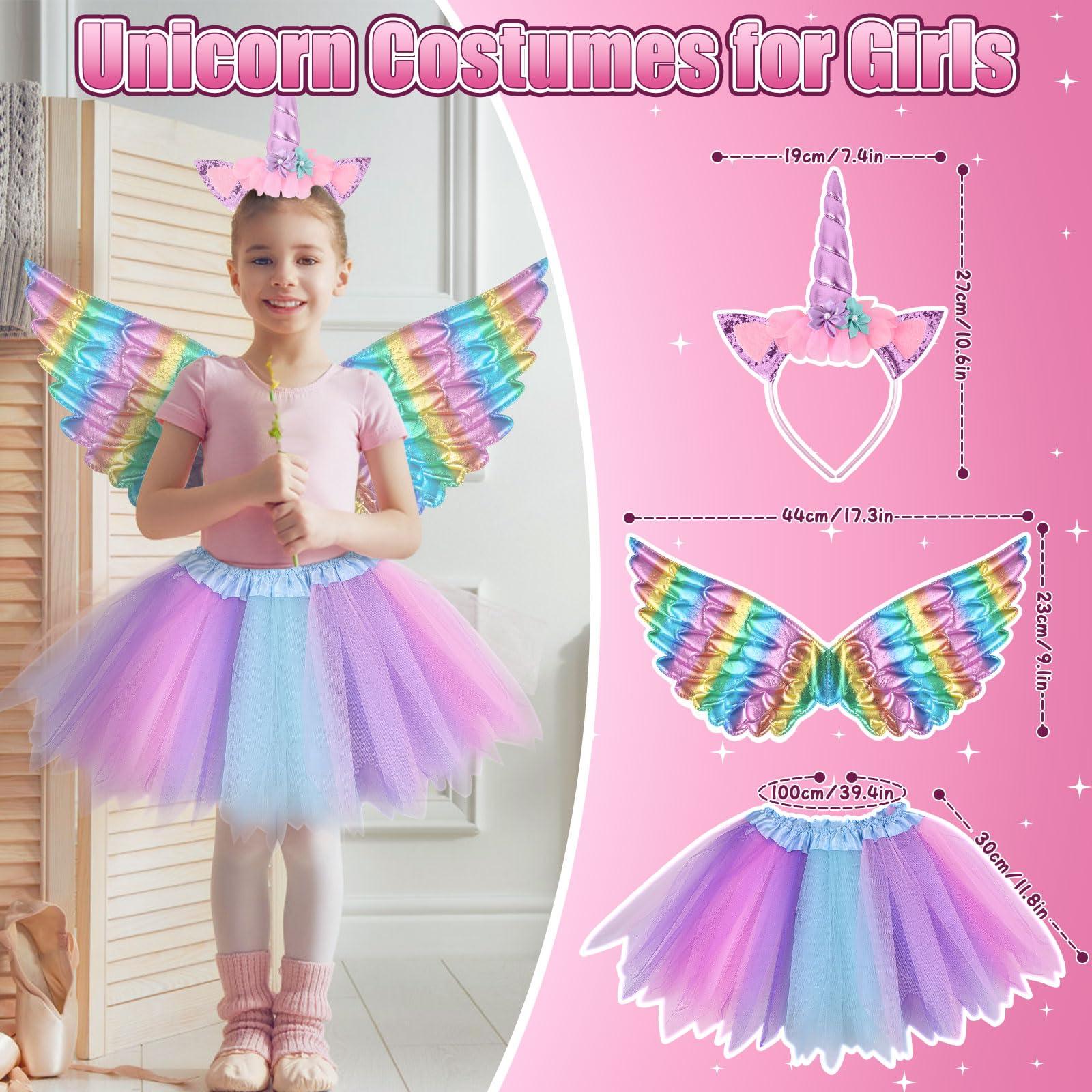 G.C G.C Unicorns Gifts for Girls Toys 3 4 5 6 Year Old, Walking Talking Electronic Interactive Remote Control Plush Unicorn & Costume, Pretend Play Pet Care Toy Birthday Gift for Toddler Kid Girl Age 3+