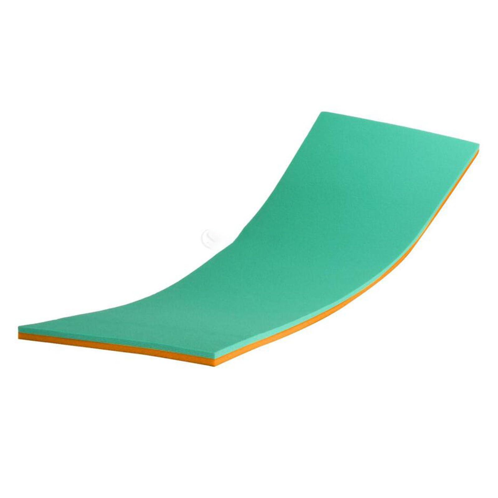 Aosekaa Aosekaa Water Float Mat Float Blanket High Density Relaxing Pool Drifting Mattress Float Mat Bed for Beach Adults Outdoor Outside, Yellow Green, 110cmx40cmx3.3cm