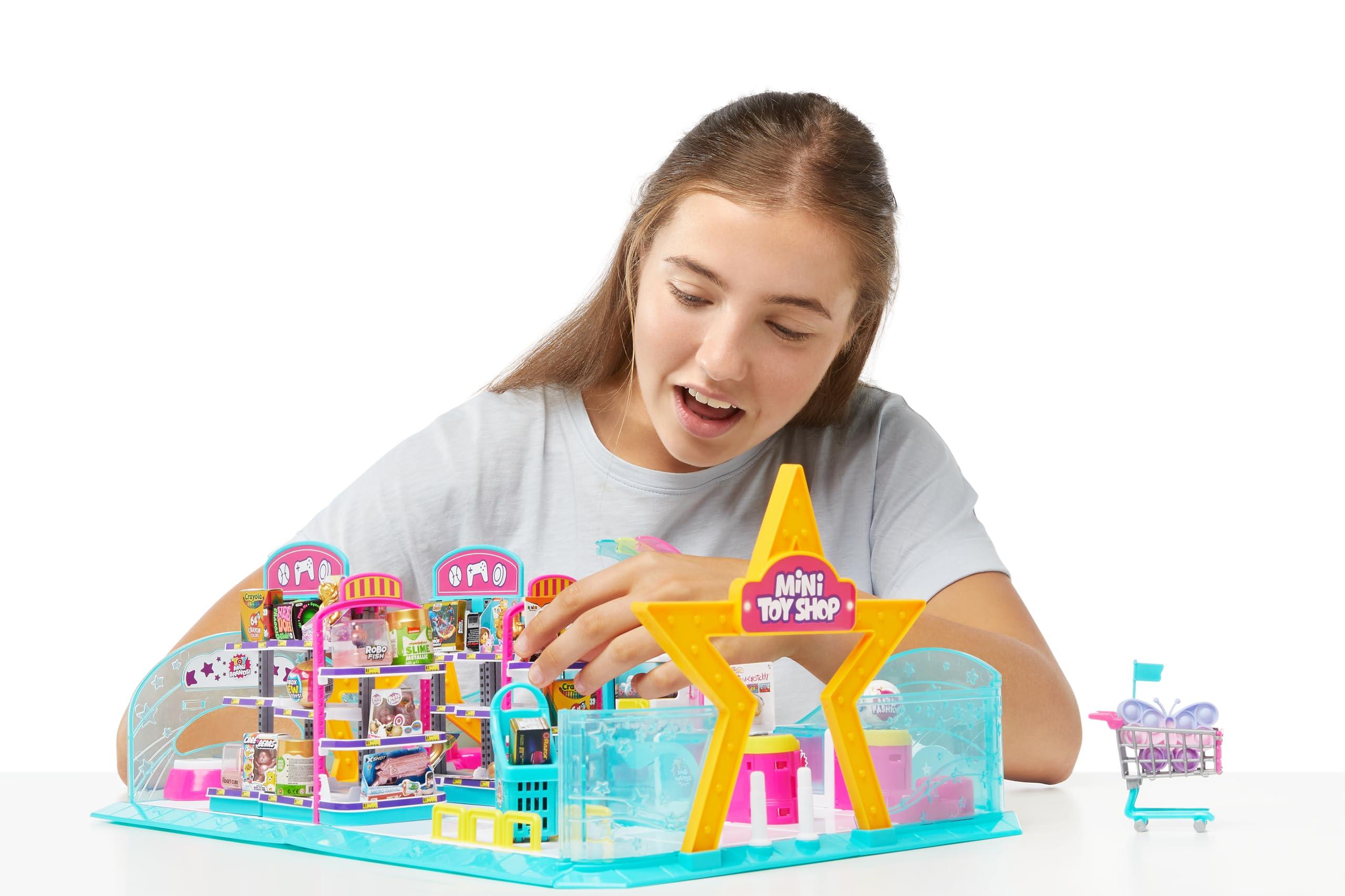 5 Surprise Mini Brands 5 Surprise Toy Mini Toy Shop Playset by ZURU (Series 2) Exclusive and Mystery Collectibles