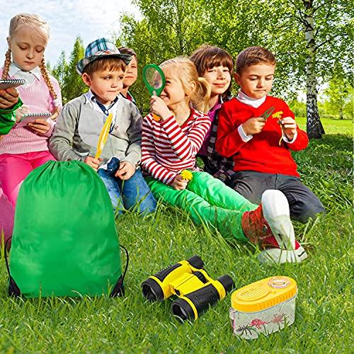 kizplays Outdoor Explorer Kit Gifts Toys,Kids Binoculars Set,Outdoor Exploration Set,Best for 8+ Year Old Boy and Girl,Kids Adventure Kit,Children Outdoor Educational Kit(22 PCS)