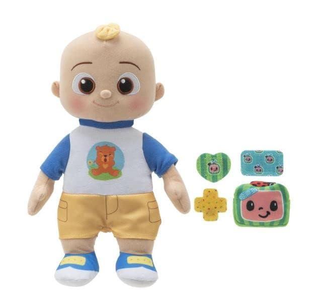 CoComelon CoComelon Official Musical Doll Collection, Soft Plush Body, JJ + Cody Sing Along Friends (Boo Boo JJ Deluxe Plush)