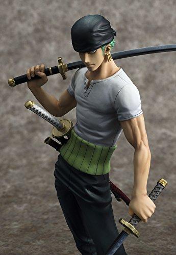 Megahouse Megahouse One Piece Portrait of Pirates: Limited Edition Roronoa Zoro 10th Anniversary 1:8 Scale PVC Figure
