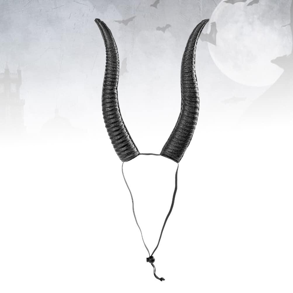 STOBOK STOBOK Unicorn Horn Headband Antelope Horns Cosplay Sheep Horn Headpiece Fancy Horns Hair Jewelry Goat Horns Headband Devil Horn Halloween Horns Headband Adult For Women Child Accessories