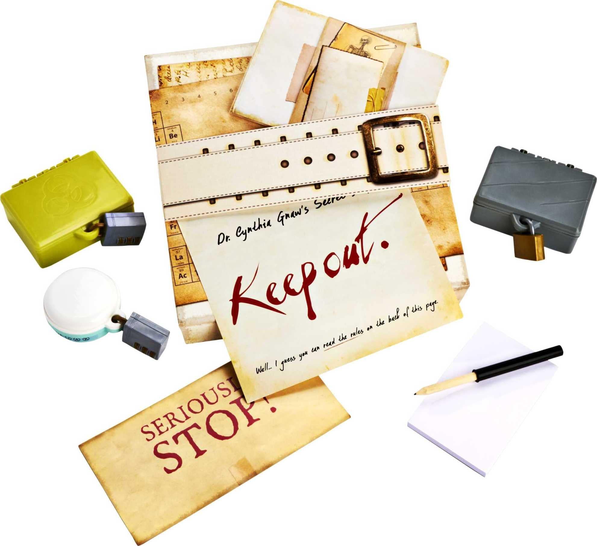 Mattel Games Mattel Games Escape Room in a Box Game the Werewolf Experiment, Mystery with Physical Puzzles, Paper Puzzles & Real Locks [Amazon Exclusive]