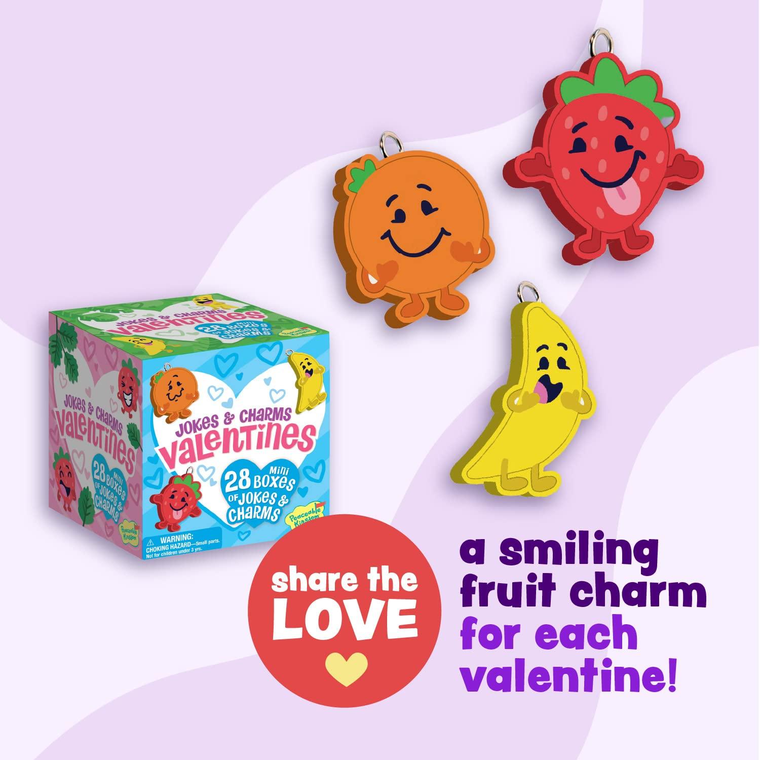Peaceable Kingdom Peaceable Kingdom Kids Valentines Day Cards with Toys, Superhero Slap Bracelets and Silly Jokes with Charms Valentines Cards for Kids Classroom, 56 Cards with Envelopes