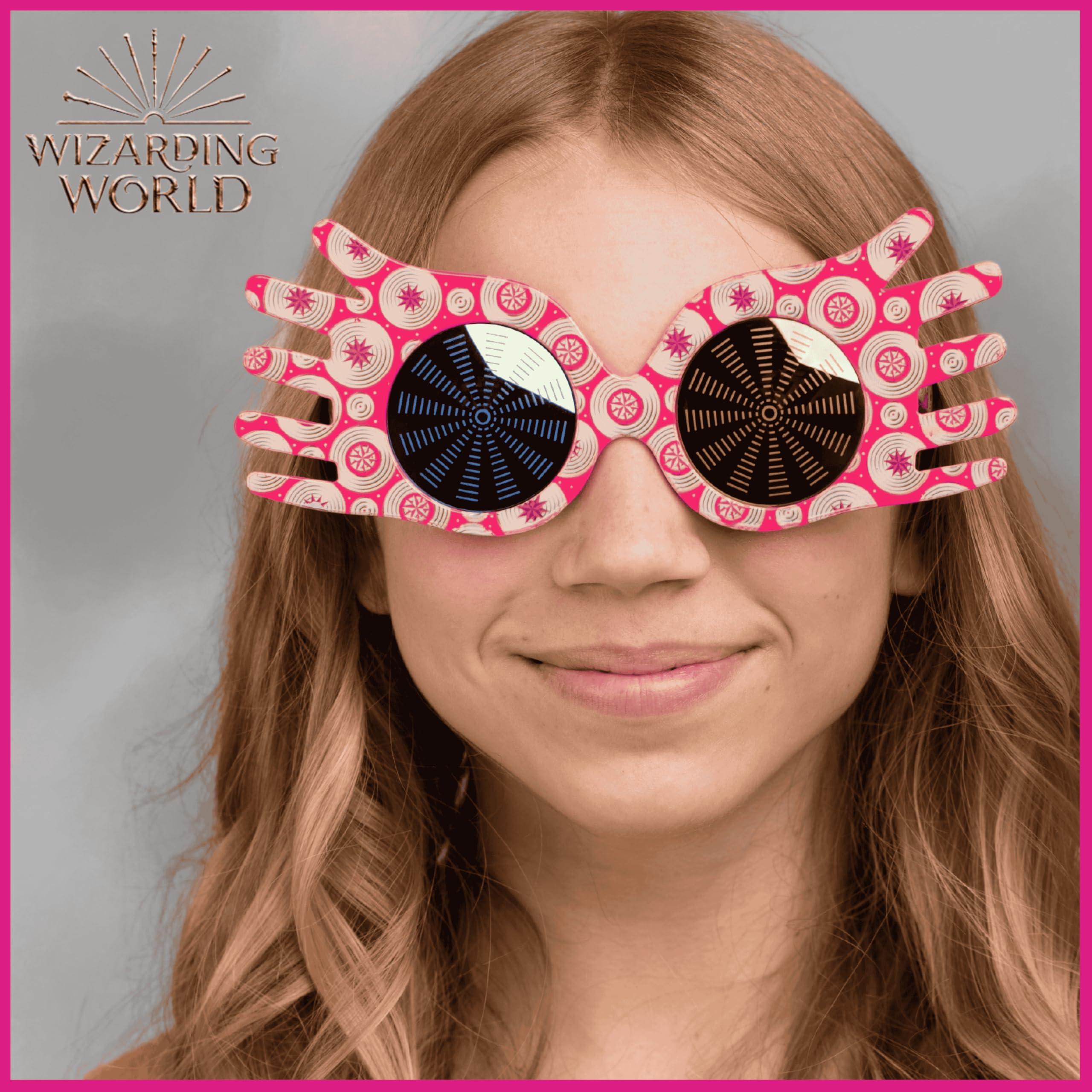 Sun-Staches Sun-Staches Luna Lovegood Spectrespecs | Official Wizarding World Sunglasses | Harry Potter Costume Accessory | UV400 Lenses | One Size Fits Most