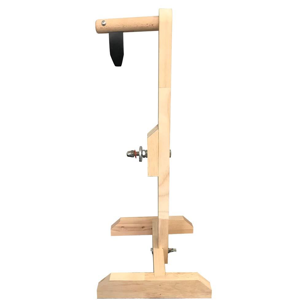 WoodWell WoodWell 16 Inch Tabletop Spinning Prize Wheel w/ Wood Stand | Dry Erase | 10 Customizable Slots | Casino Games | Family Night | Classrooms | with Markers and Eraser