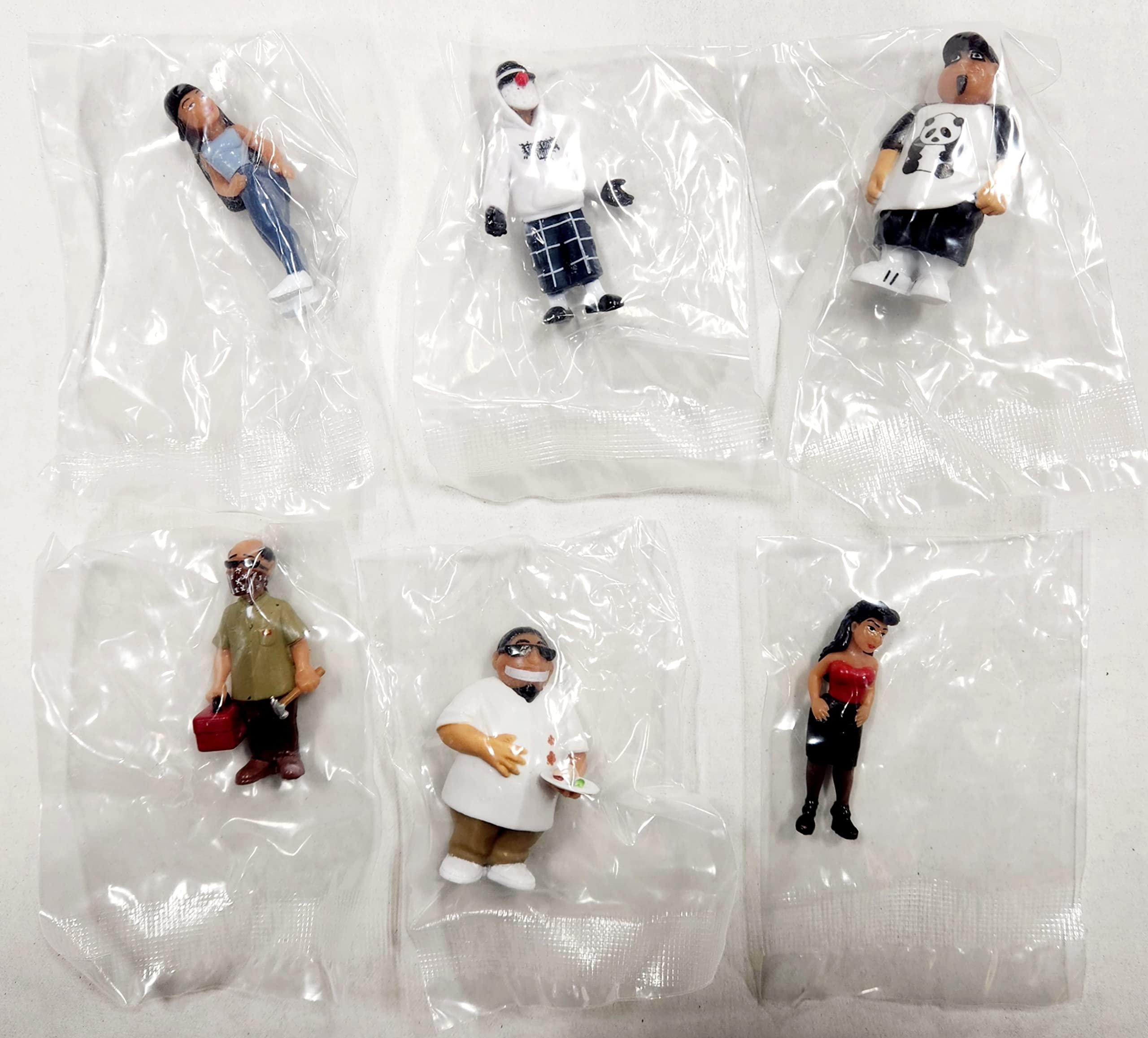 HomieShop LLC Homies Figures 1.75 Series #13 Complete Set of 24 Pcs Loose Sealed Bags
