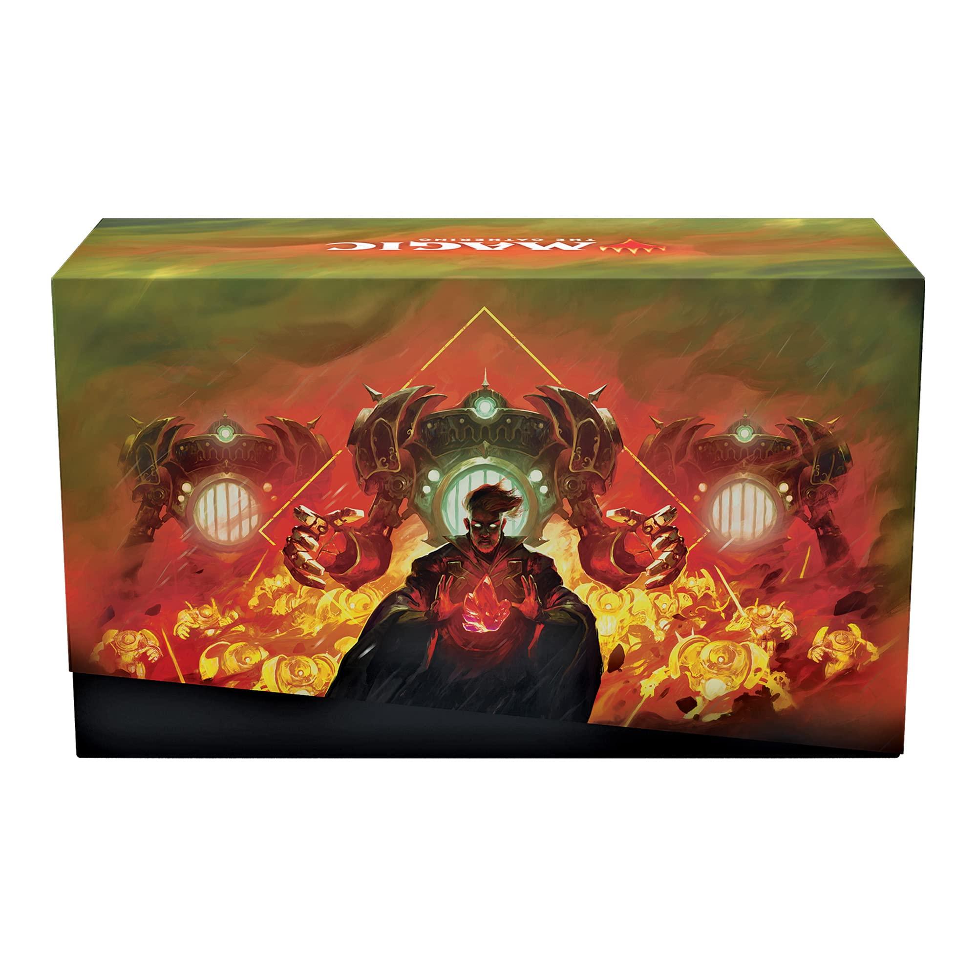 Magic The Gathering Magic The Gathering The Brothers War Bundle | Transformers Card, 8 Set Boosters, and Accessories