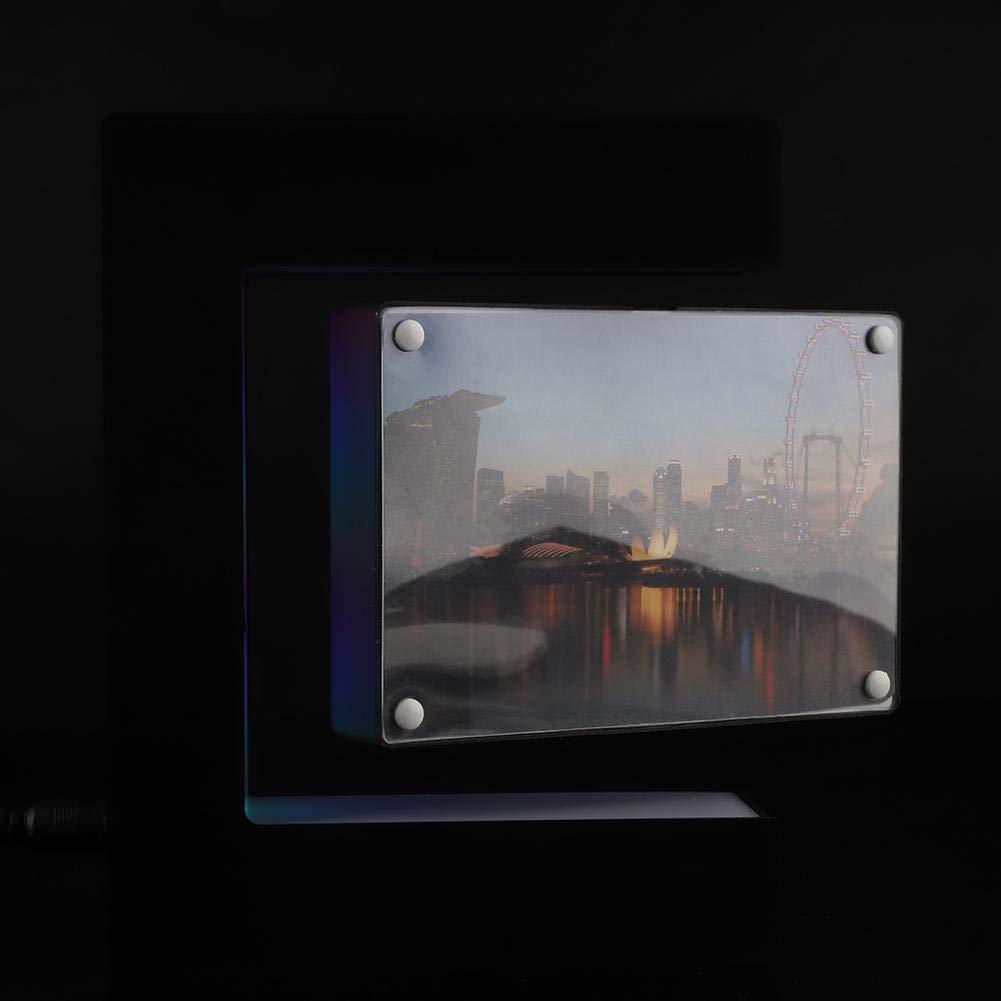 Antilog Antilog Levitation, LED Magnetic Levitation Photo Frame Home Office Wedding Decoration(US)