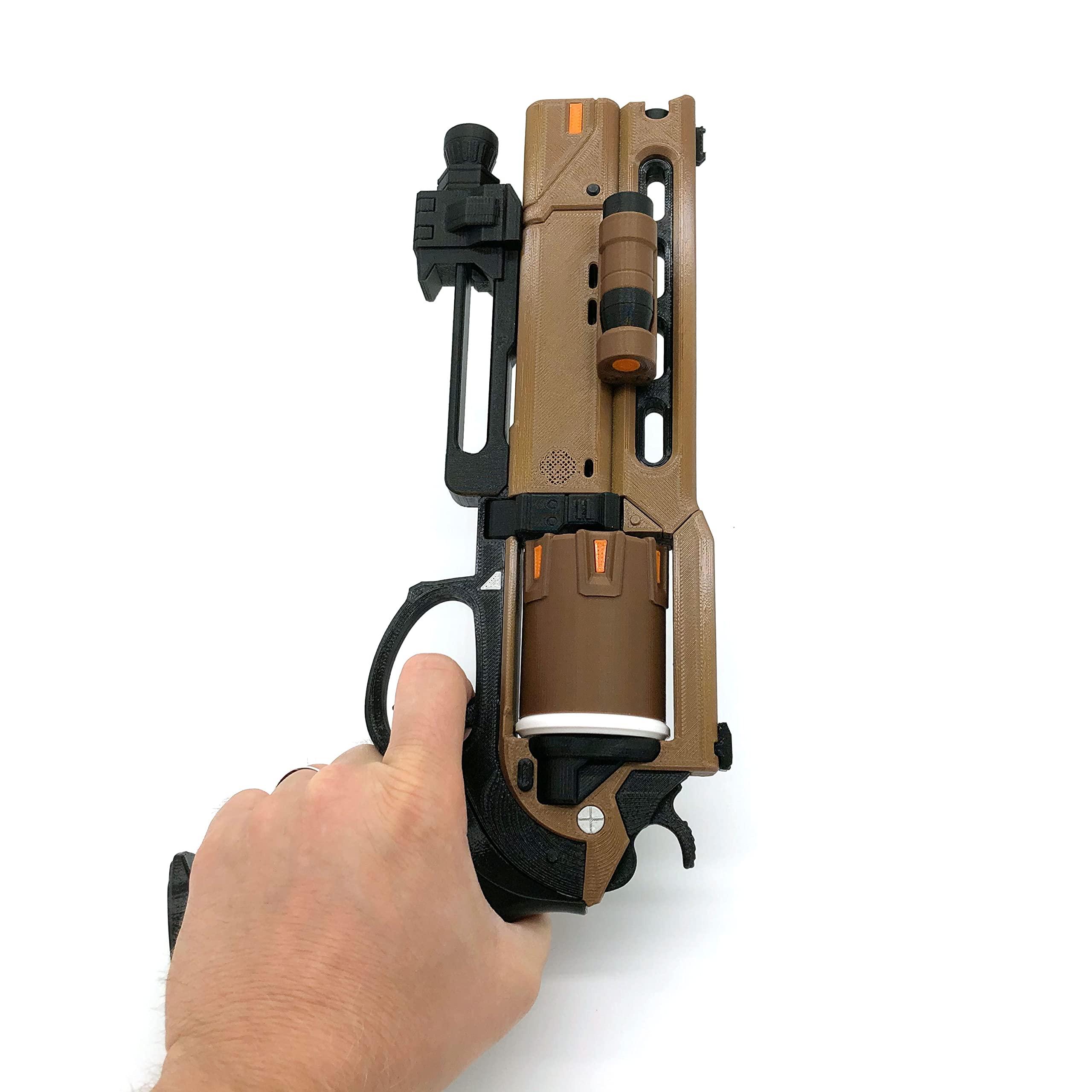 Printelier Props Fatebringer Legendary Hand Cannon - Handmade Cosplay Prop - Does not shoot