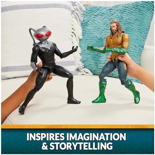 Aquaman DC Comics, Aquaman Action Figure, 12-inch, Detailed Sculpt and Movie Styling, Easy to Pose, Collectible Superhero Kids Toys for Boys & Girls