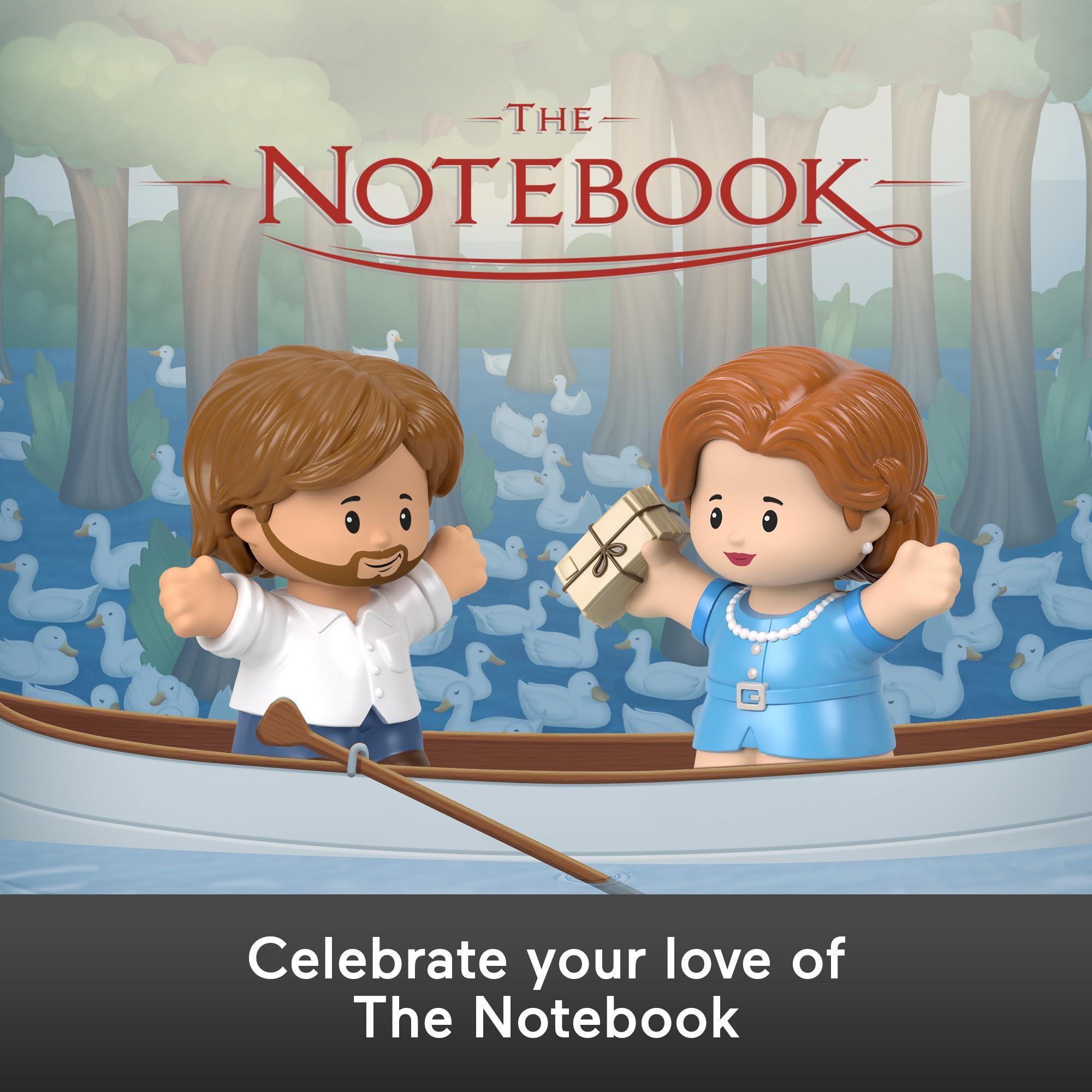 LittlePeople Collector Little People Collector The Notebook Movie Special Edition Set for Adults & Fans, Allie & Noah Figures in Display Box