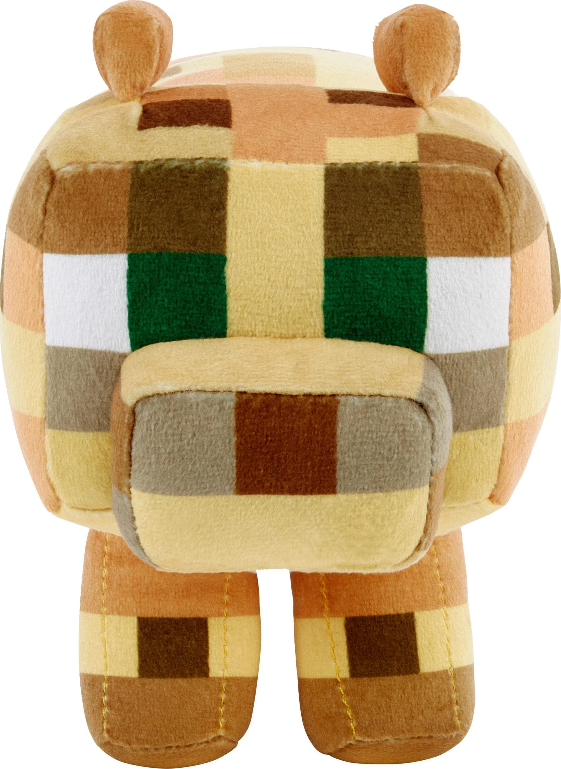 Mattel Mattel Minecraft Basic Plush Ocelot Soft Doll, Video Game-Inspired Collectible Toy for Kids & Fans Ages 3 Years Old & Up