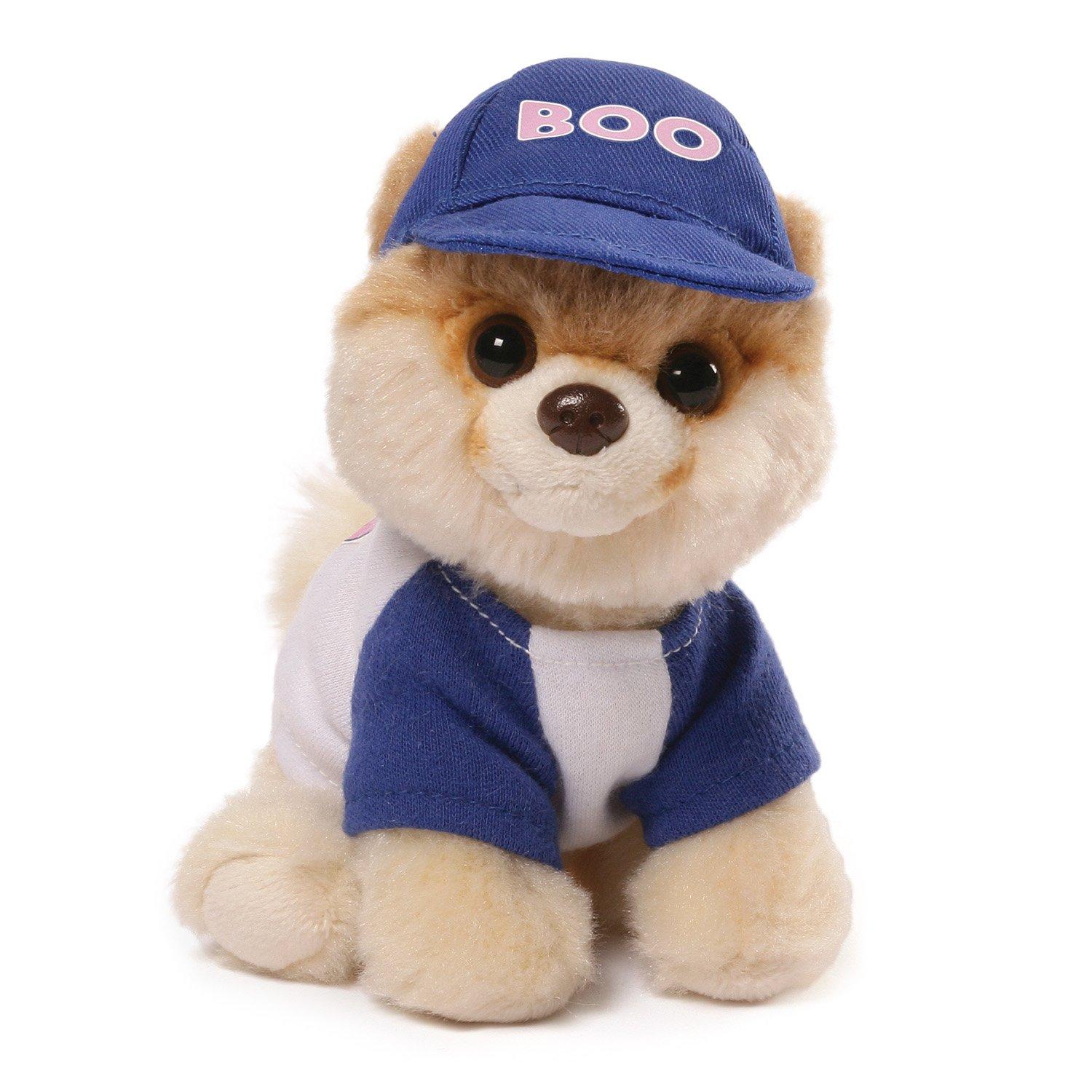 GUND GUND Itty Bitty Boo #031 Baseball Dog Stuffed Animal Plush, 5"