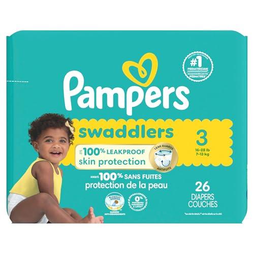 Pampers Pampers Baby Diapers - Swaddlers - Size 3, 26 Count, Ultra Absorbent Disposable Infant Diaper