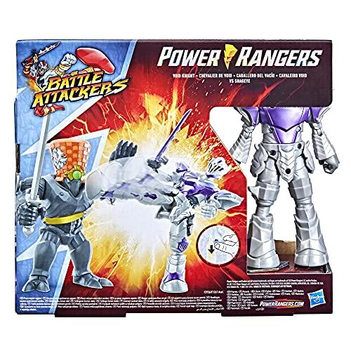 Power Rangers Power Rangers Dino Fury Battle Attackers 2-Pack Void Knight vs. Snageye Martial Arts Kicking Action Figure Toys Inspired by TV Ages 4 and Up