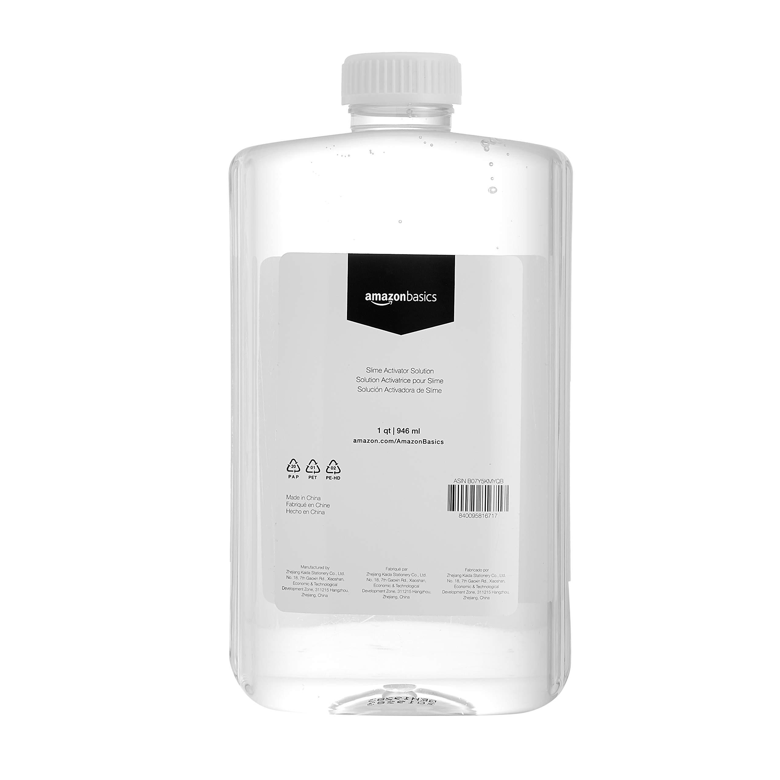 Amazon Basics Amazon Basics Slime Activator Solution 1 QT (946ml), Baking Soda, Transparent