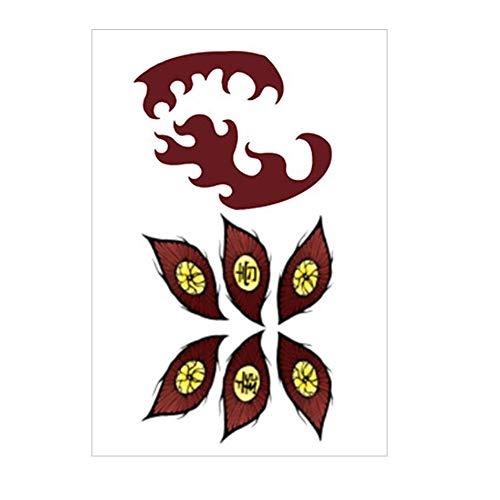 ELBCOS ELBCOS Demon Tanjirou Shinobu Daki Akaza Giyuu Rui Cosplay Tattoo Stickers (Heisimou)