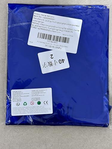 Lingqiang 40\" Balloon Number 2 Navy Blue, Large Dark Blue Foil Number Balloons Set 0-9, Royal Blue 2 Helium Balloons for Boys 2nd 12th 20th Birthday Anniversary Graduation Party Decoration Supplies