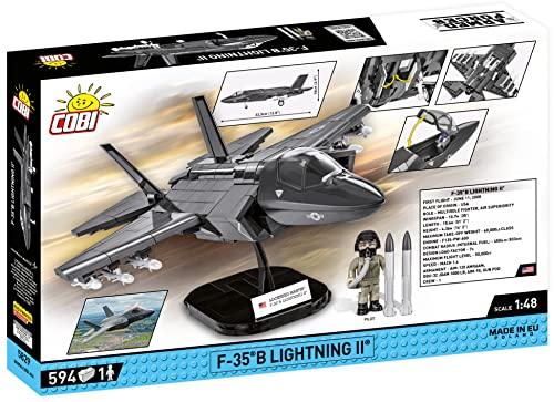 COBI COBI Armed Forces F-35B Lightning II Jet Plane, Silver