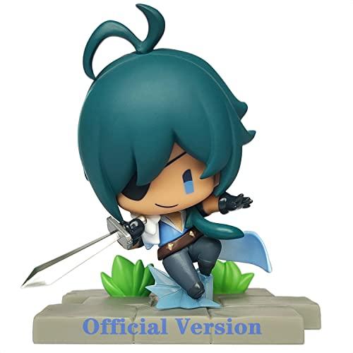 KOOLIYA KOOLIYA Genshin Impact Official Figure - Battle Stance Mondstadt Edition - Kaeya, Decoration Ornaments Best Gift Collection Toy for Anime Game Fan (Kaeya)