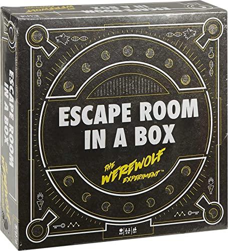 Mattel Games Mattel Games Escape Room in a Box Game the Werewolf Experiment, Mystery with Physical Puzzles, Paper Puzzles & Real Locks [Amazon Exclusive]