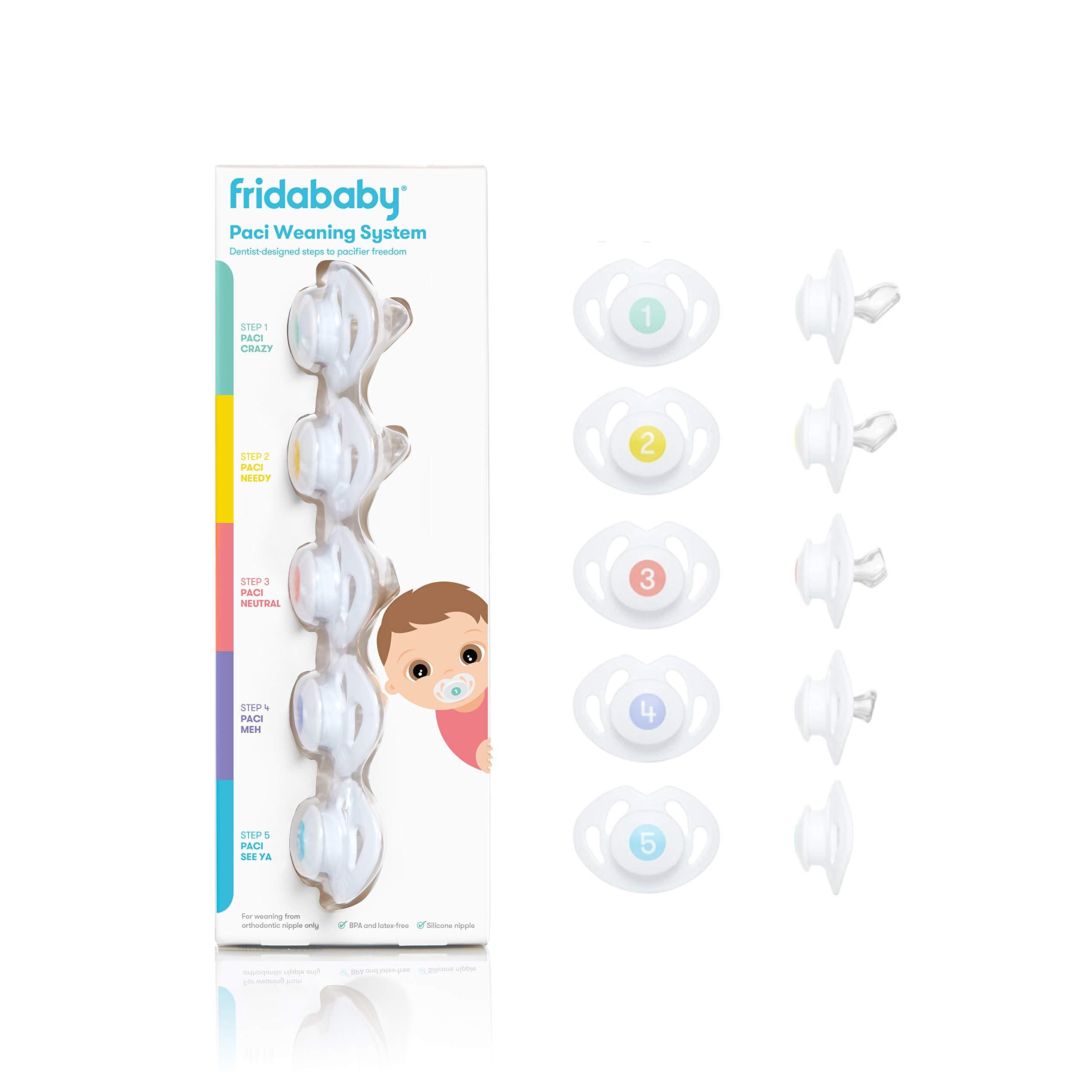 Frida Baby Frida Baby Silicone Paci Weaning System, BPA Free, Latex Free