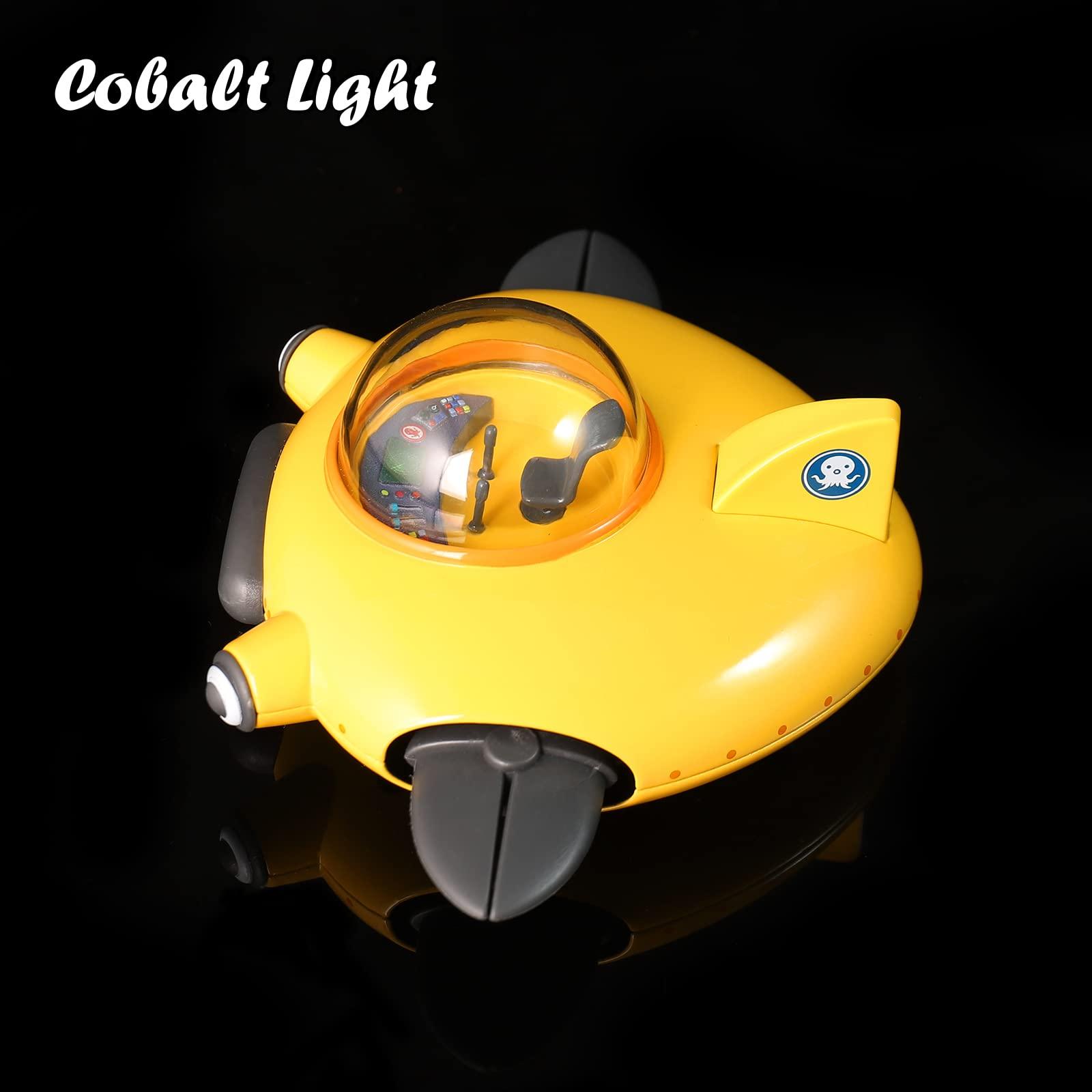 Cobalt Light Cobalt Light GUP D Toy Compatible with Octonauts Toys, Oct GUP Metal Vehicle Rescue Ship Octopod Castle Barnacles Kwazii Shellington Tweak Dashi Peso Birthday Gifts for Kids