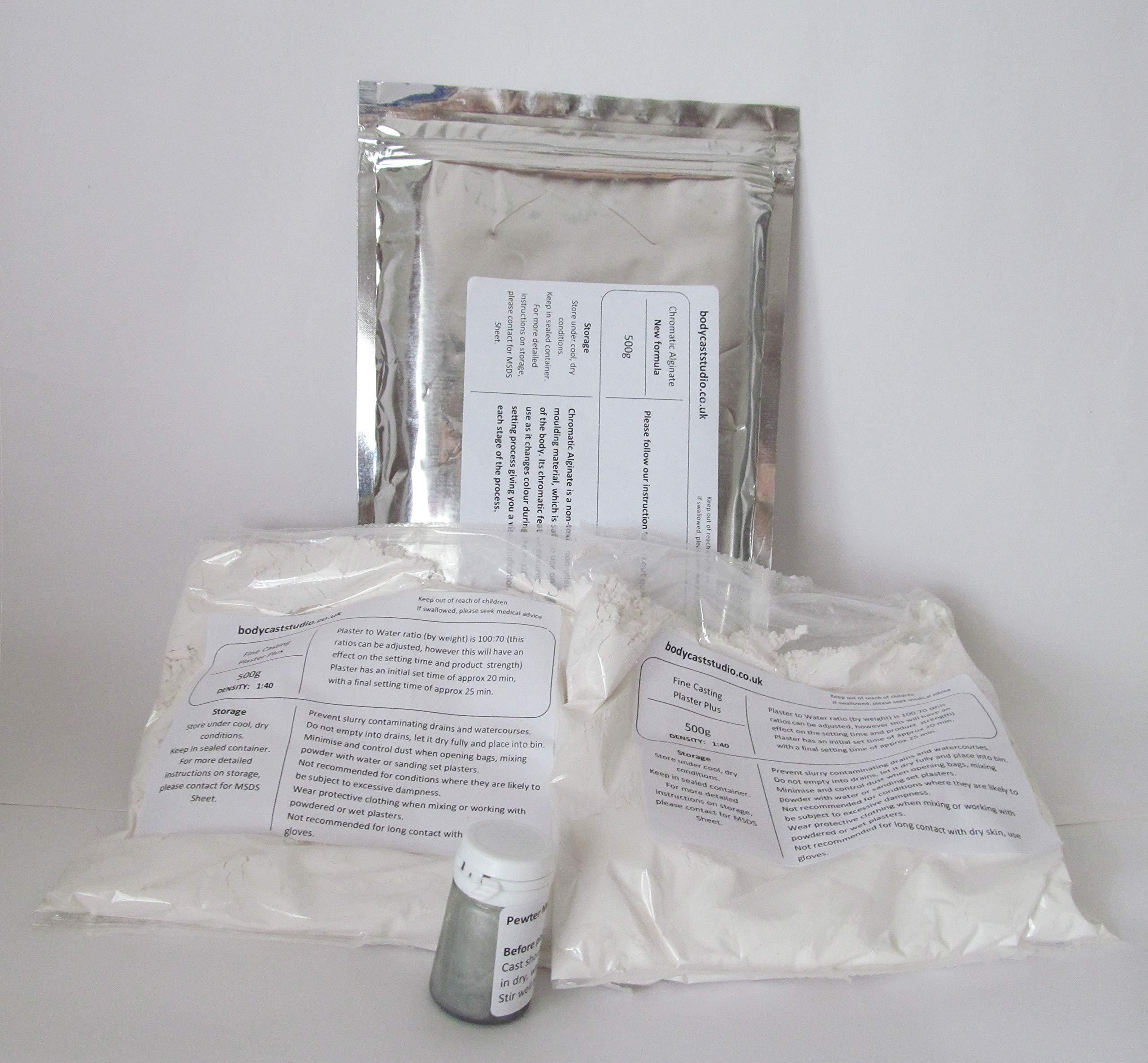 Body Cast Studio Baby Newborn 3D Hand Casting Moulding Kit | Gift Idea | Strictly for Newborns and up to 3 Years of Age | Handprint Footprint | Body Cast Studio (No Colour)