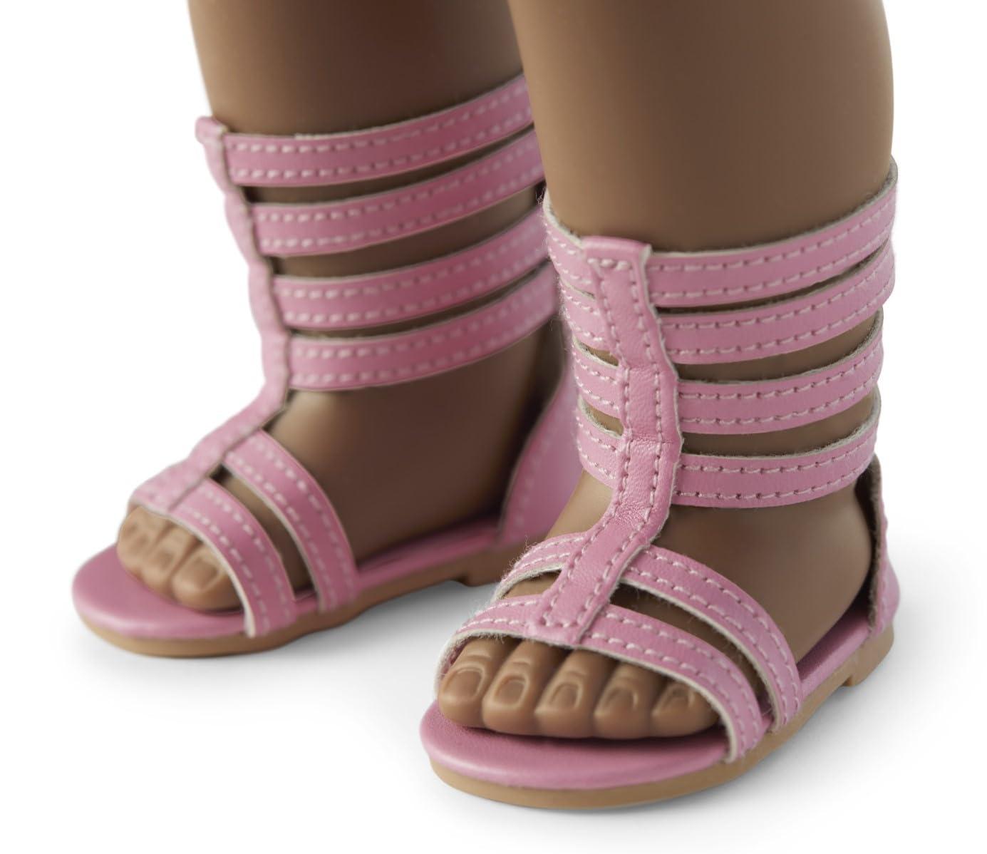 American Girl American Girl Truly Me 18-inch Doll #106 with Brown Eyes, Black-Brown Hair, Very Deep Skin, T-shirt Dress, For Ages 6+