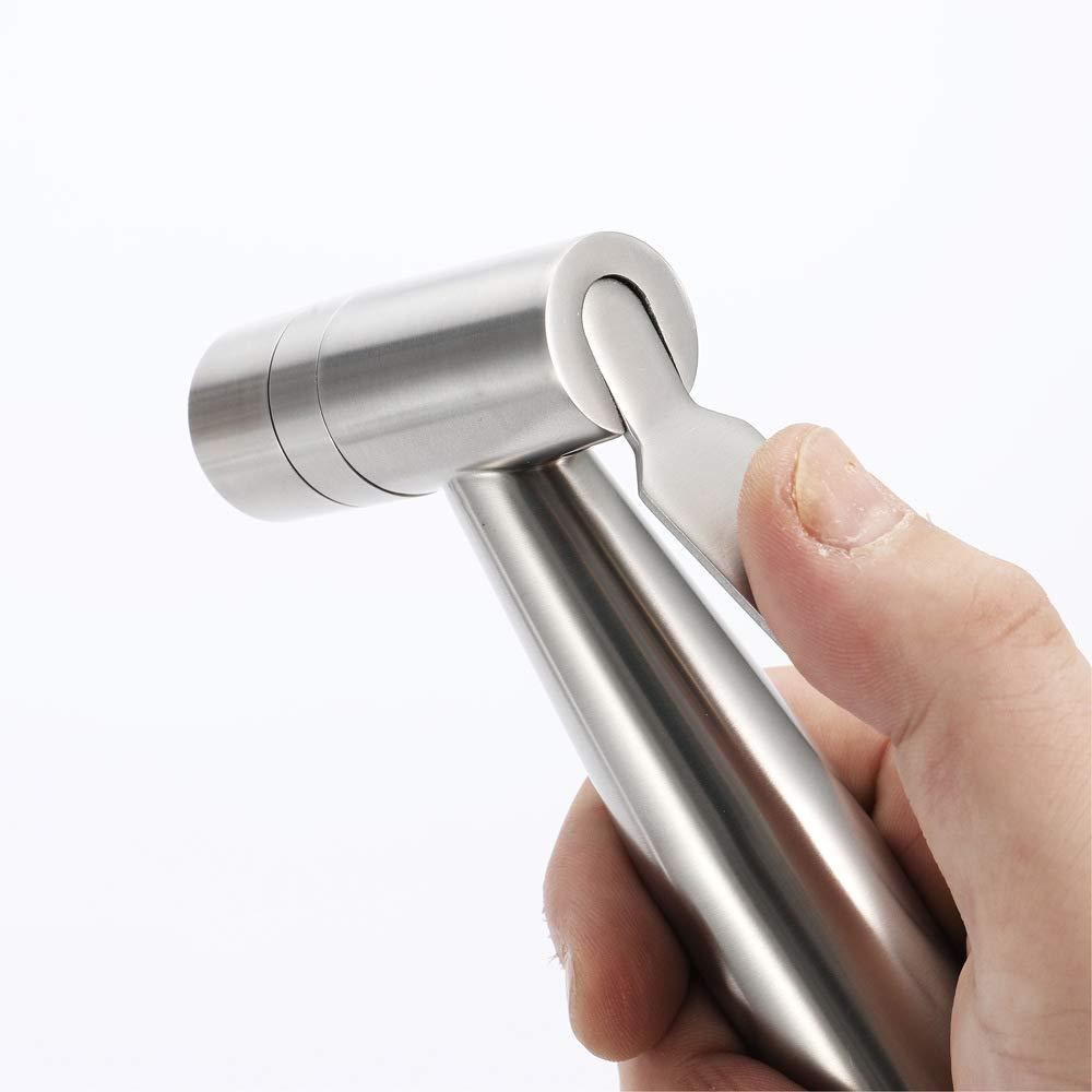 ICOBES Two Function Handheld Bidet Spray Shower Set ABS Toilet Sprayer Kit Bidet Faucet Shower Spray for Bathroom