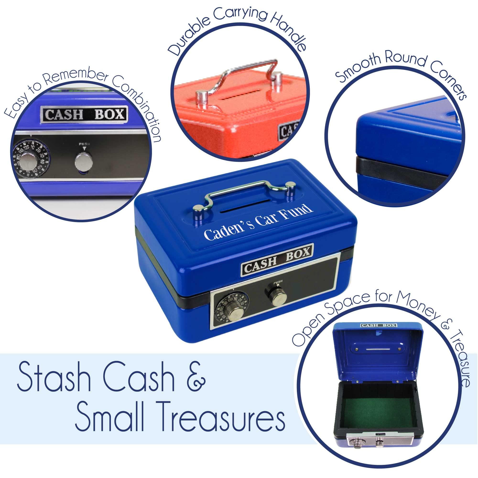 My Bambino Personalized Pink Cash Box (Princess Castle)