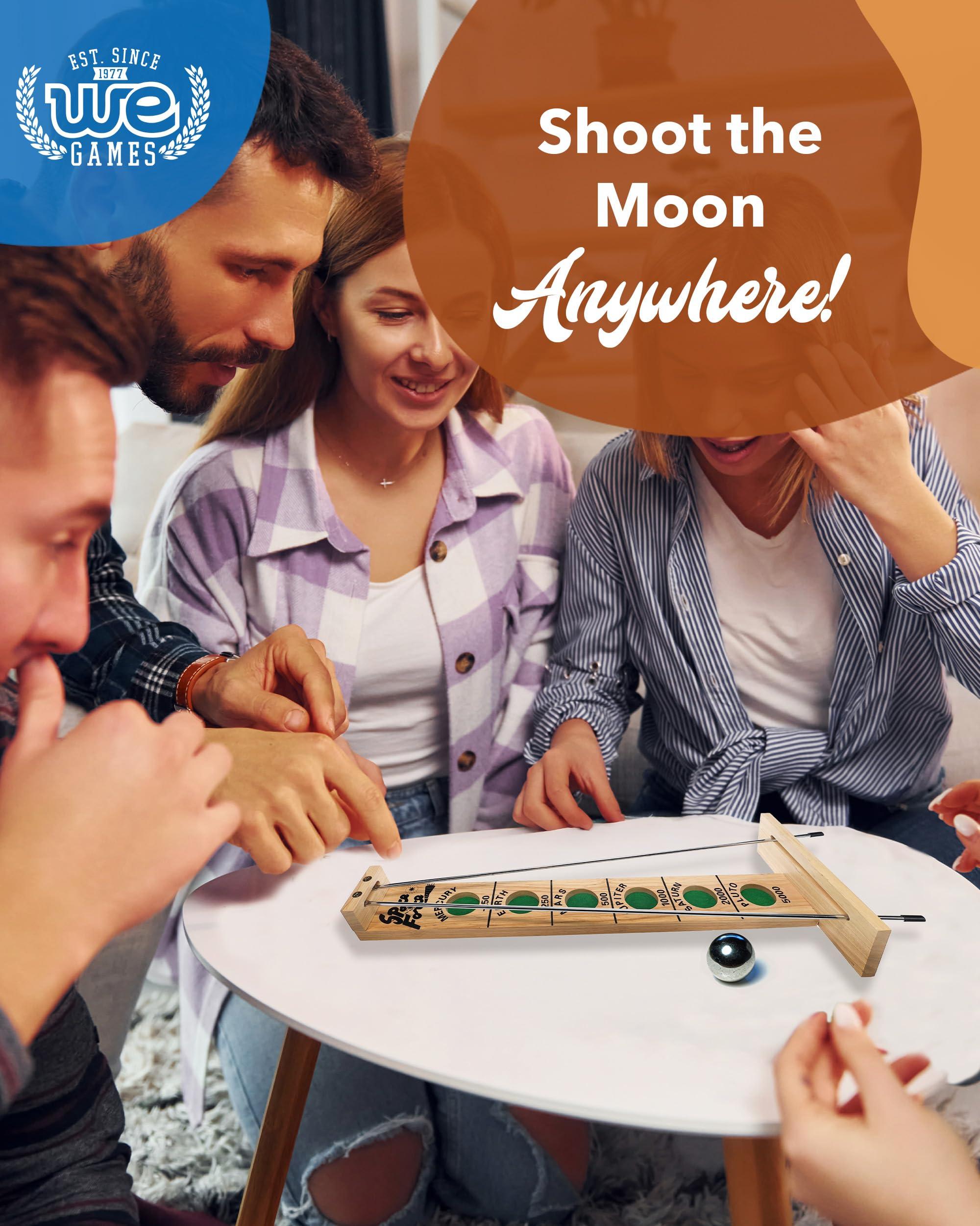 WE Games WE Games Shoot the Moon - Solid Wood, 18 in.