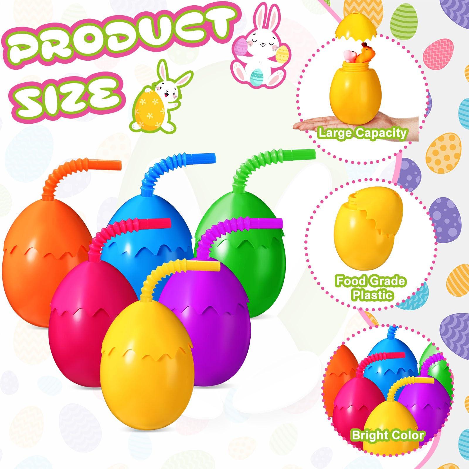 SiliFine SiliFine Kids Dinosaur Party Cups Bulk with Lids and Straws,10 oz Egg Dinosaur Cups Favor Gift for Dino Birthday Party Safari Jungle Decorations Supplies for Boys Girls(Cute Style)