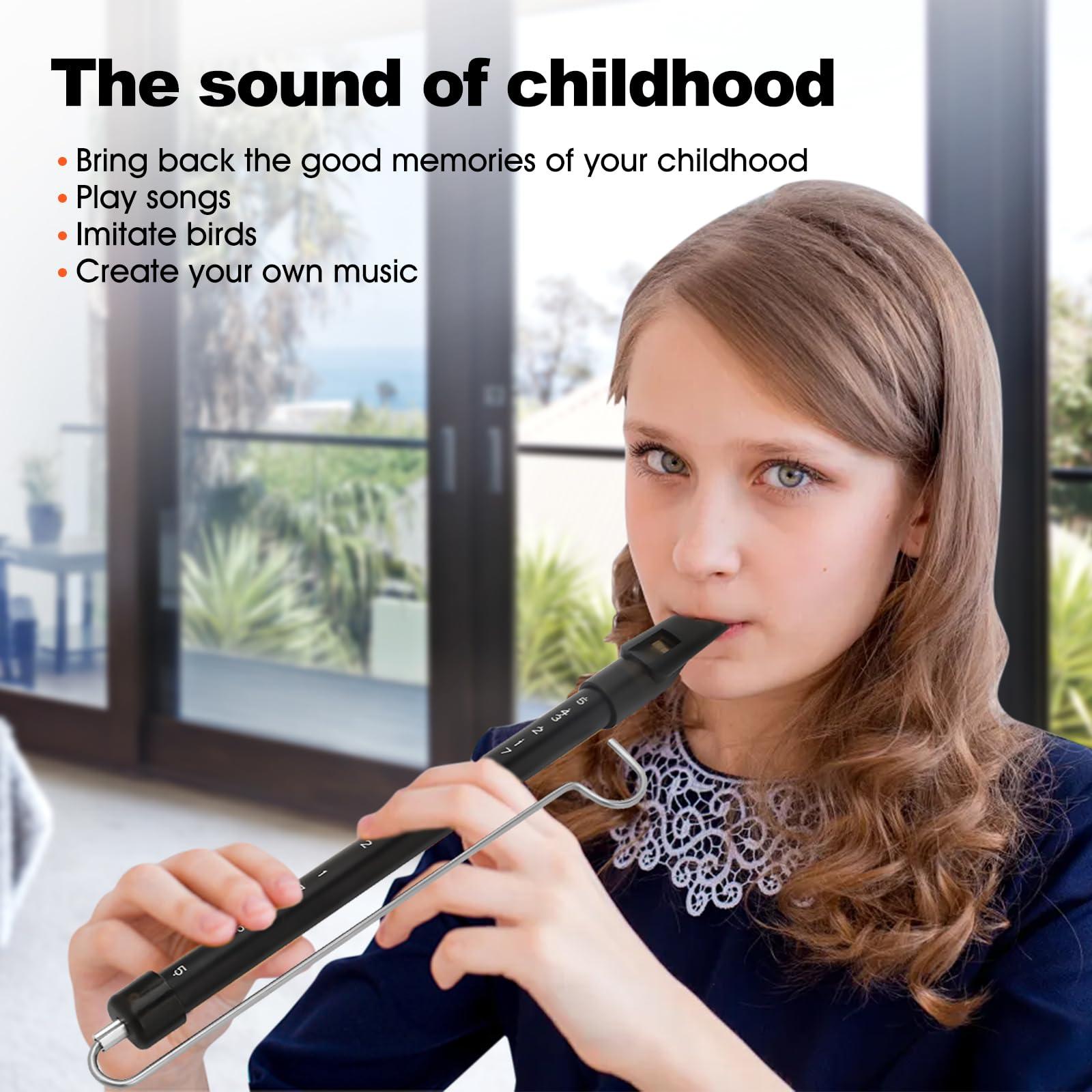 Dioche Slide Whistle Instrument, ParentChild Games Lightweight Whistle Sliding Home Toy for Adults