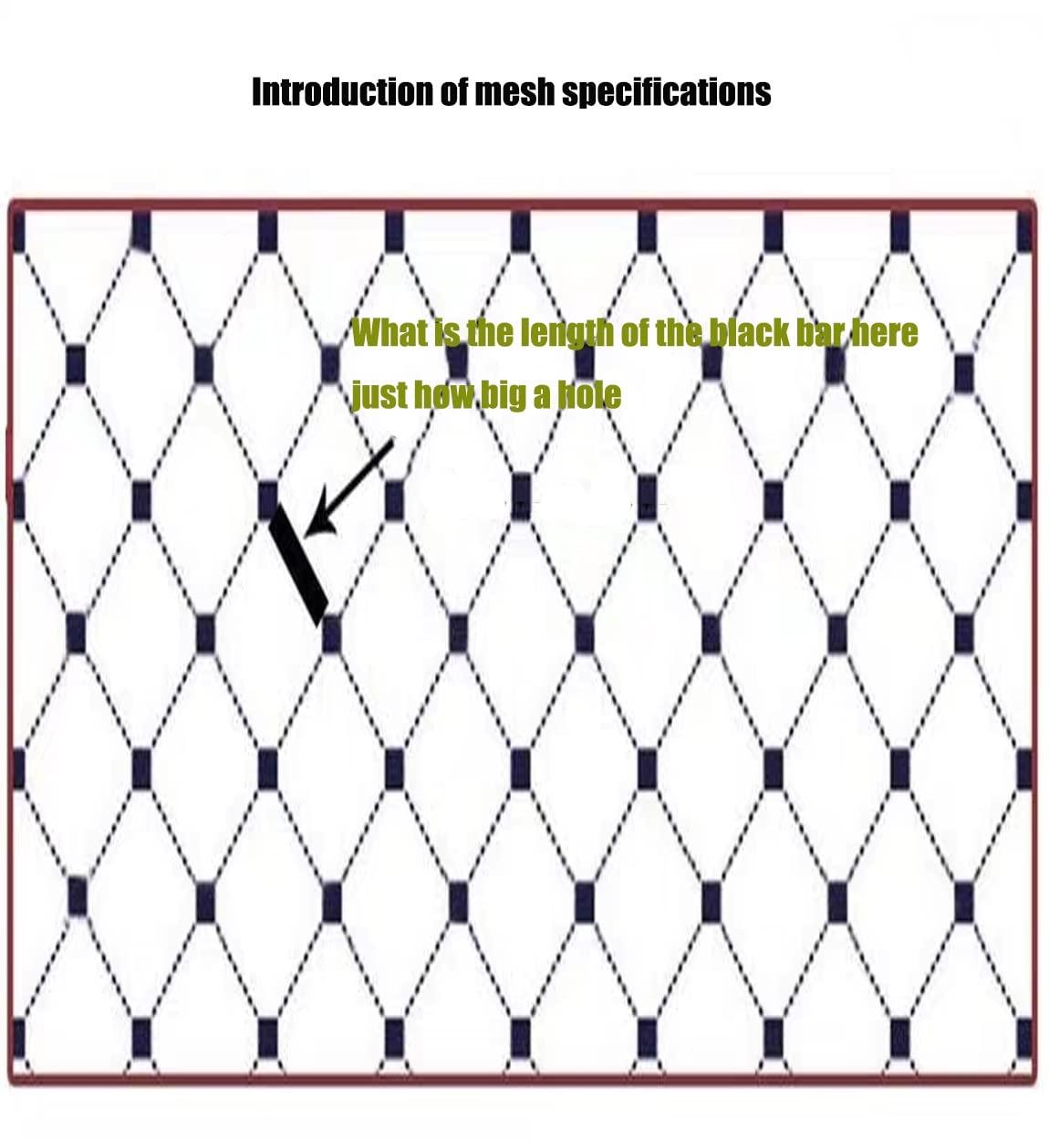 buihdeu Nylon rope net Safety Net Fall Prevention Net Outdoor Decoration Net Safety Net Children's Stairs Balcony Fall Prevention Net Garden Playground Orange Decoration Net Restaurant Ceiling Net Pet Net(1x2