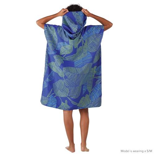 PackTowl PackTowl Lightweight Microfiber Hooded Changing Poncho, Botanical, Small/Medium
