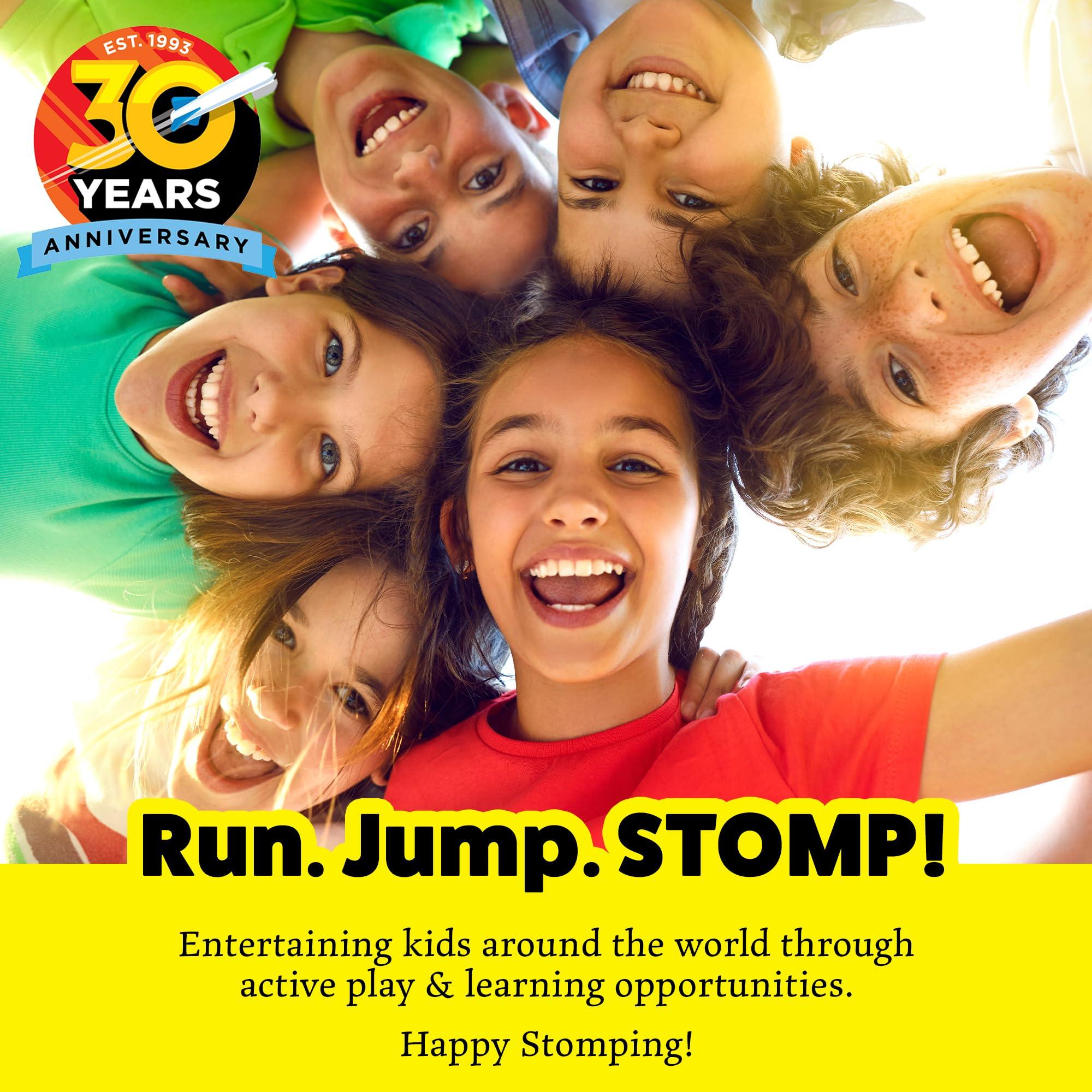 Stomp Rocket Stomp Rocket Ultra Rocket Launcher for Kids, 4 Rockets - Fun Backyard & Outdoor Kids Toys Gifts for Boys & Girls - High Flying Toy Foam Blaster Set - Multi-Player Adjustable Launch Stand