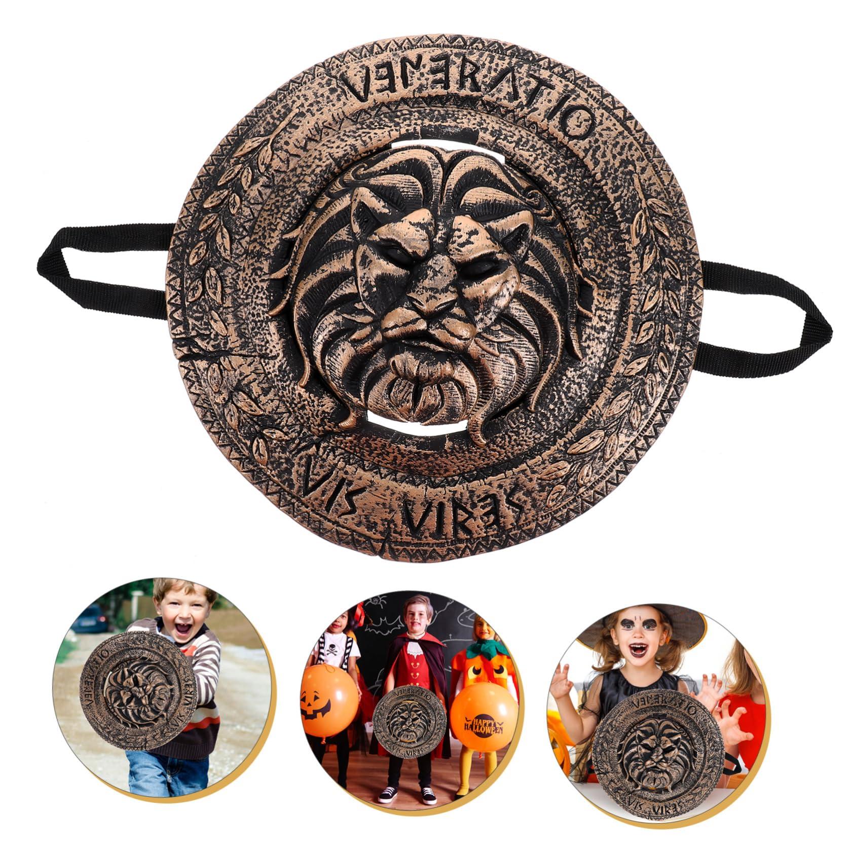 Toyvian Portable Small Shield Cosplay Soldier Shield Toy Shield for Cosplay Medieval Shield Toy Shield for Stage Plastic Shield Toy Stage Shield Toy Shield Cosplay Stage Performance Shield