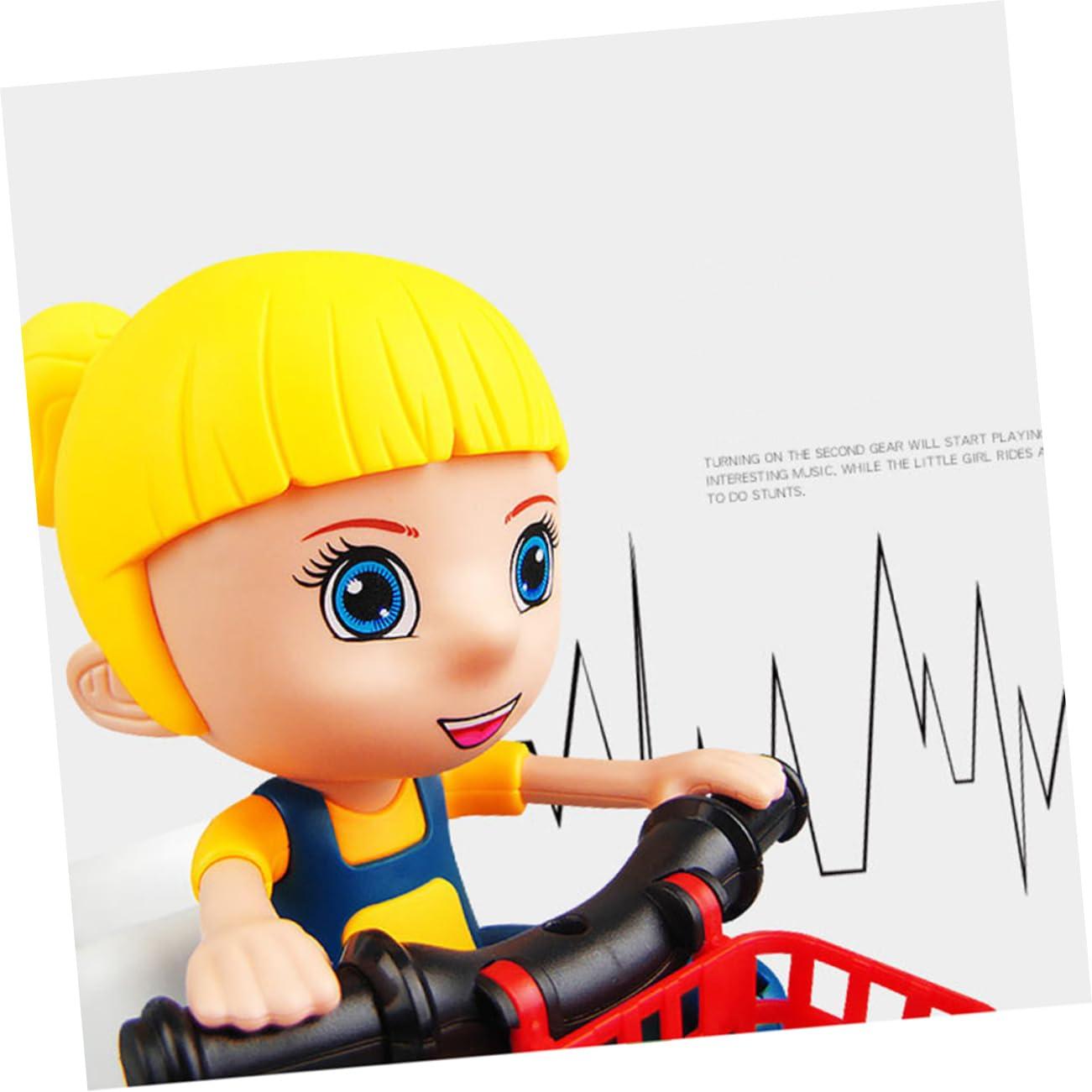 Hemoton HEMOTON Toy Tricycle for Boys and Girls Stunt and Intelligent Led Lights Easy to Install Random Color Toddler Bike