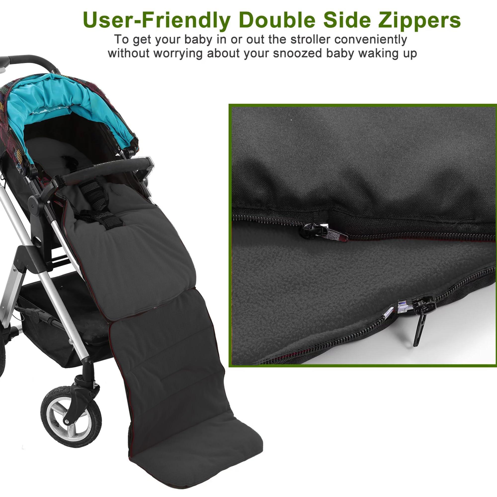LURBABYPER LURBABYPER Bunting Bags, Stroller Sleeping Bag for Baby, Stay Warm and Cozy with Our Bunting Bags, Stroller Accessories (A)