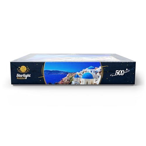MyPuzzle.com MyPuzzle The Town of Oia On The Island of Santorini Greece - Premium 500 Piece Jigsaw Puzzle for Adults