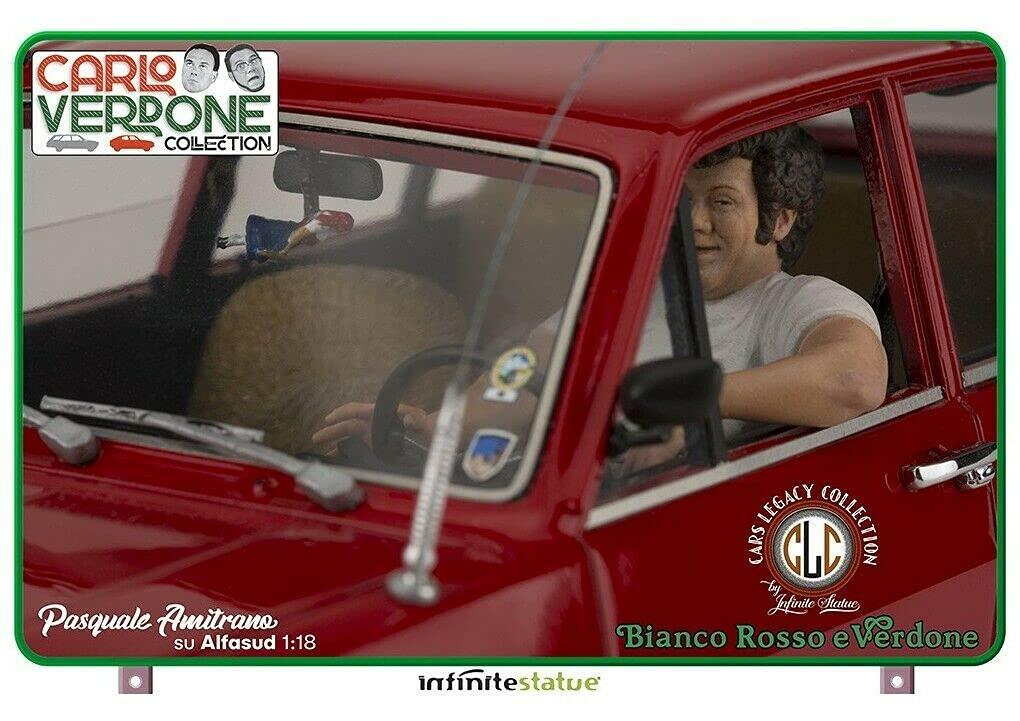 Infinite Statue Infinite Statue Amitrano Alfa 1:18 Resin Car Carlo Verdone