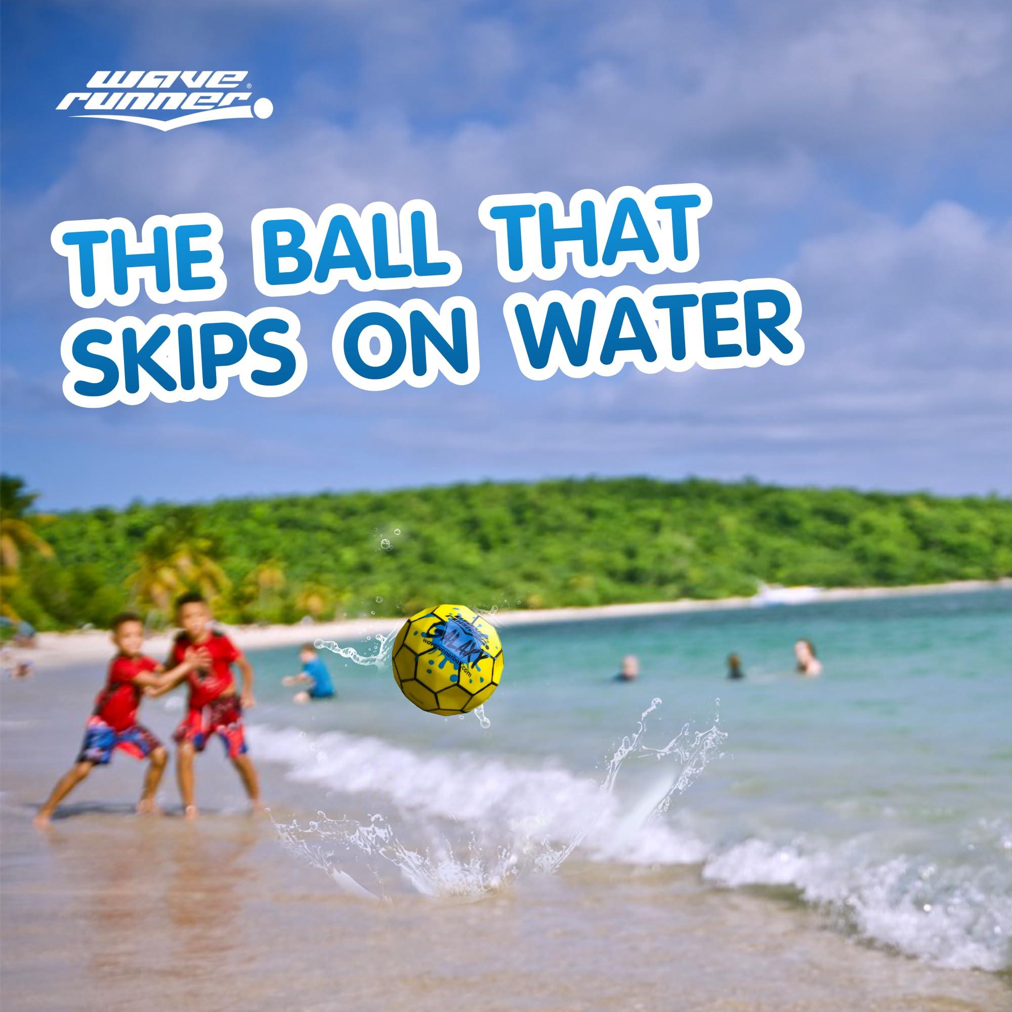Wave Runner Wave Runner Galaxy Bounce Ball - Revolutionary Water Balls for Pool and Beach Fun, Ultimate Skipping and Bouncing Ball Pool Toy, Endless Summer Fun for Teens, Boys, Girls (4 Ball)