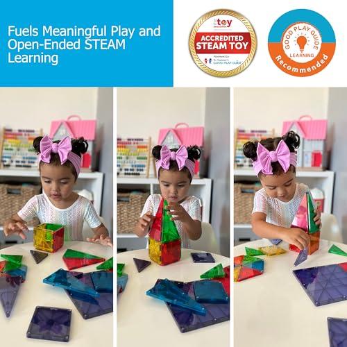 Magna Tiles MAGNA-TILES Classic 32-Piece Magnetic Construction Set, The ORIGINAL Magnetic Building Brand